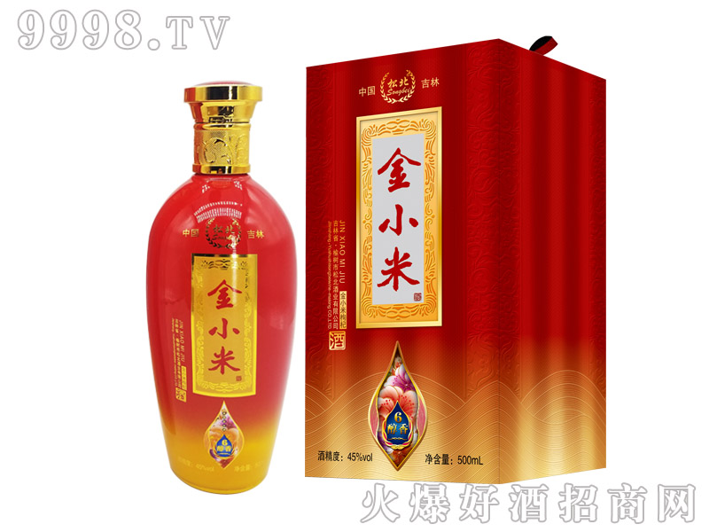 松北金小米酒45%vol500ml